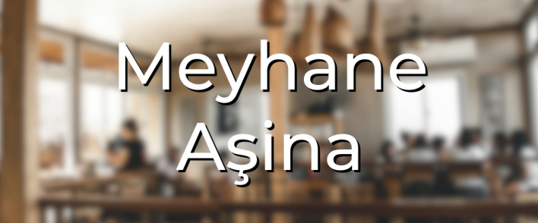 Meyhane Aşina Meyhane Aşina