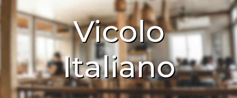 Vicolo Italiano Vicolo Italiano